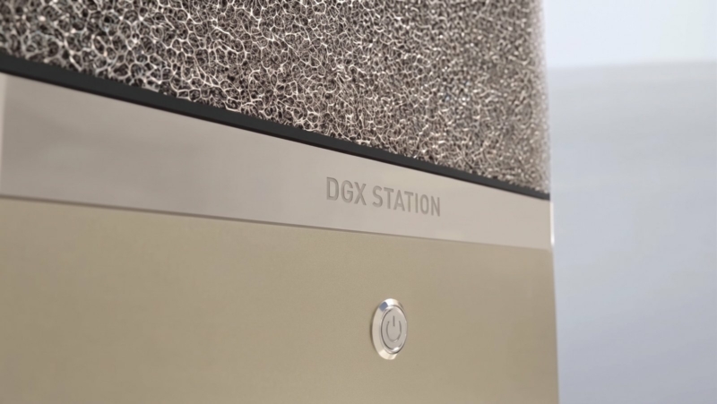 Façade de la NVIDIA DGX Station
